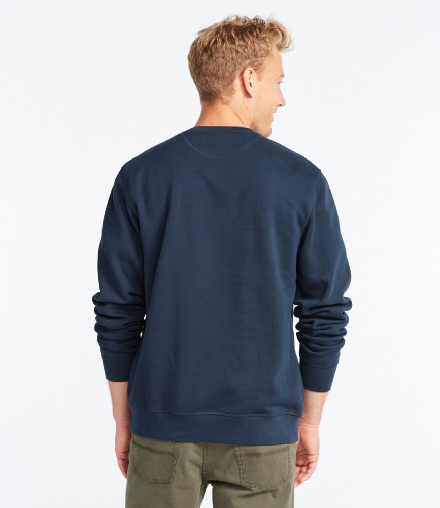 ll bean crewneck sweatshirt