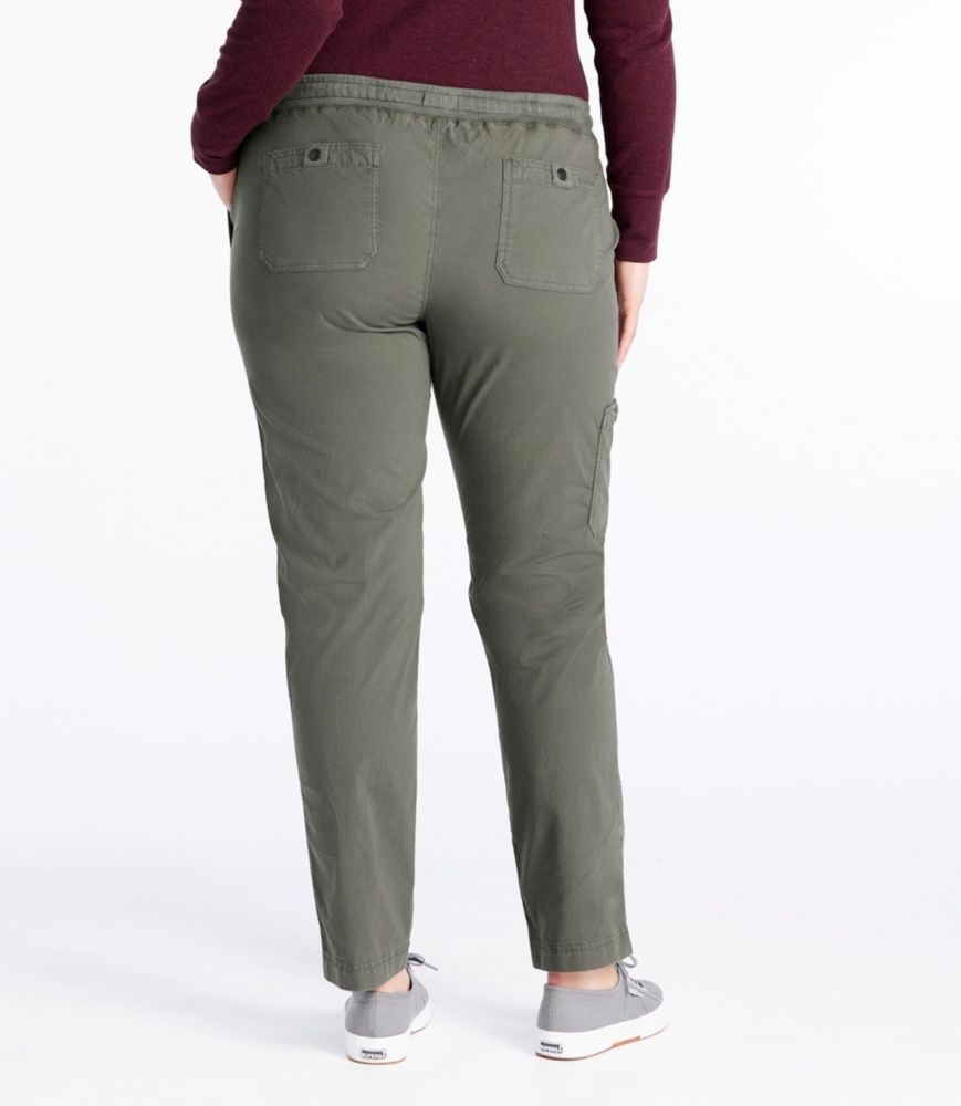 Women's Stretch Ripstop Pull-On Pants, Slim-Leg, Sandbar, small image number 3