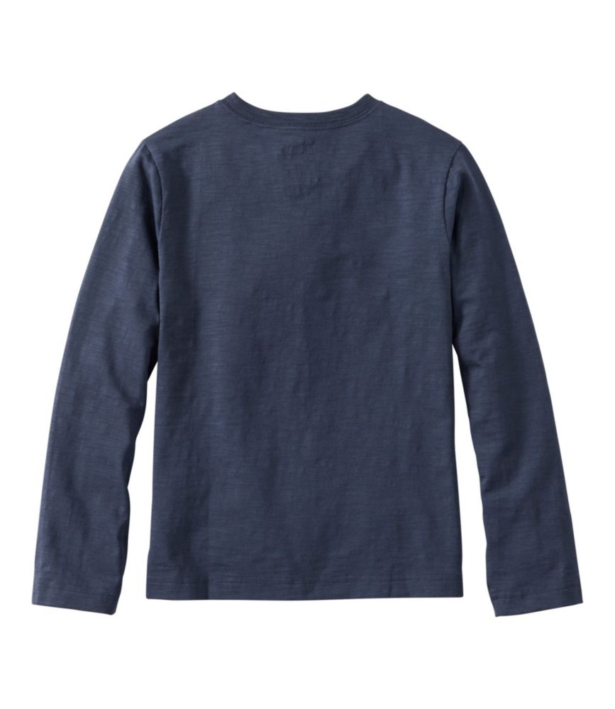 Kids' Graphic Tee, Long-Sleeve Glow-in-the-Dark, Bright Sapphire L.L.Bean, small image number 5