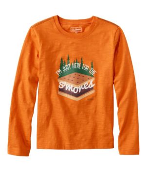 Kids' Graphic Tee, Long-Sleeve Glow-in-the-Dark