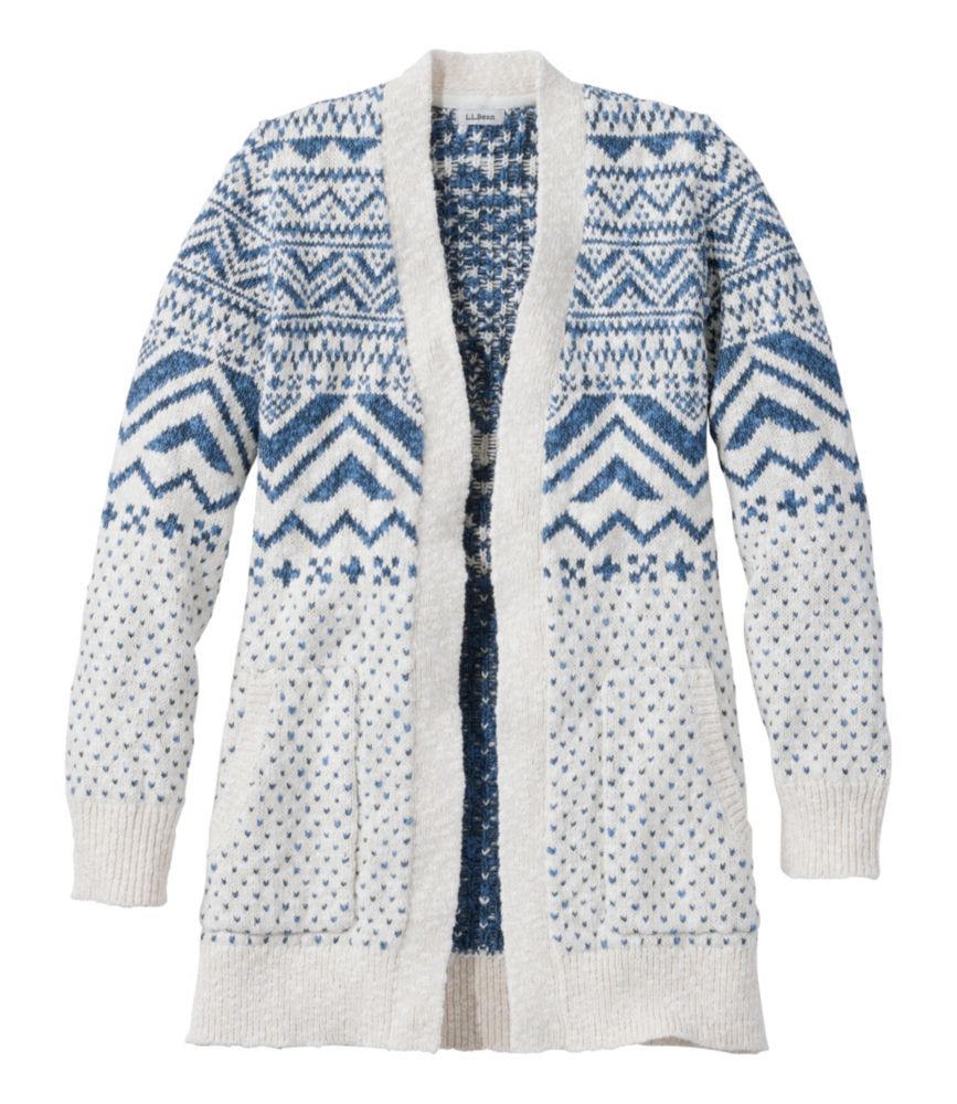 Blue Fair Isle