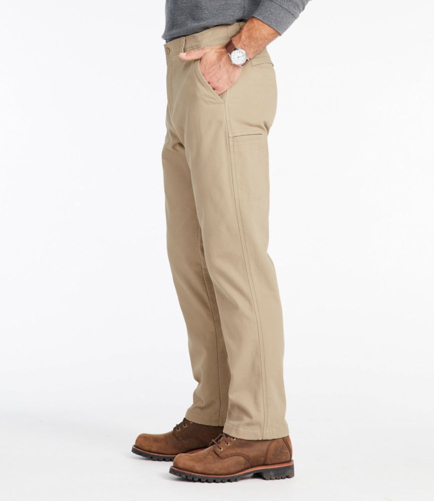 lined stretch pants