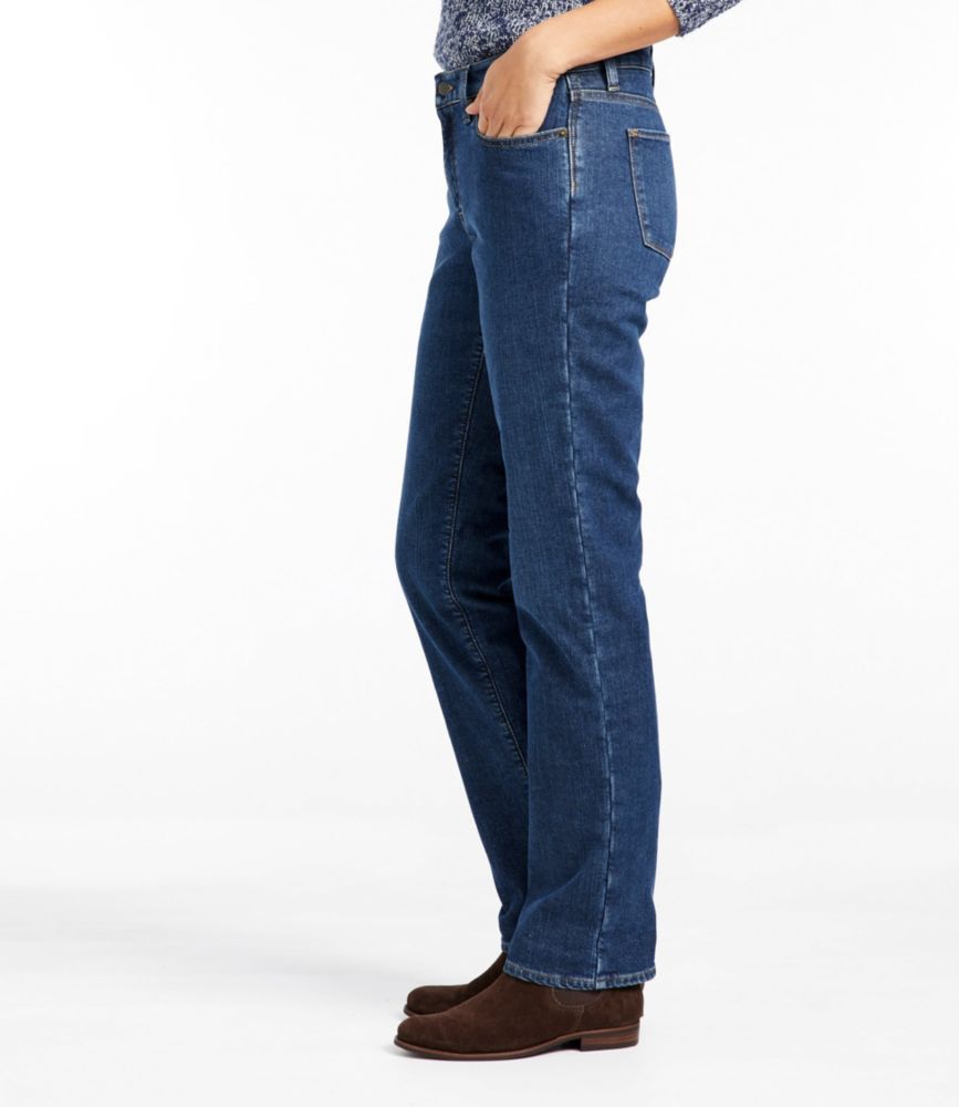 ll bean womens lined jeans