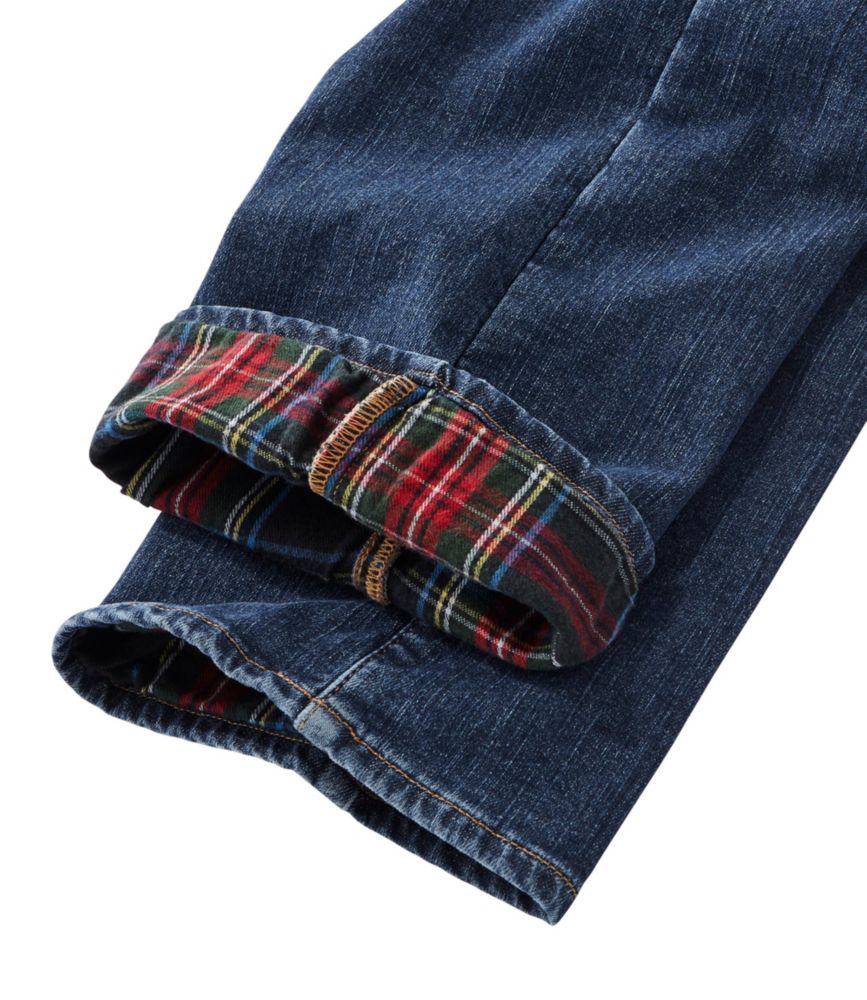 ll bean flannel jeans womens