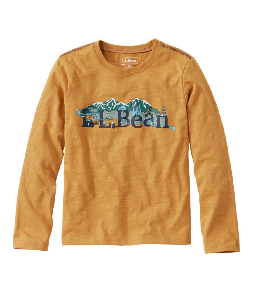 Kids' Graphic Tee, Long-Sleeve Glow-in-the-Dark