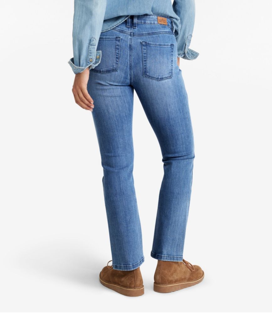 Women's BeanFlex® Jeans, Mid-Rise Straight-Leg