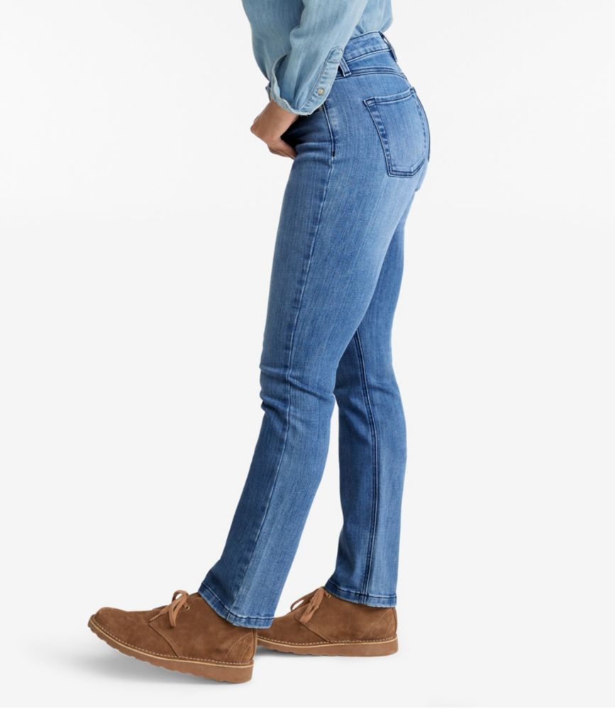 Women's BeanFlex® Jeans, Mid-Rise Straight-Leg