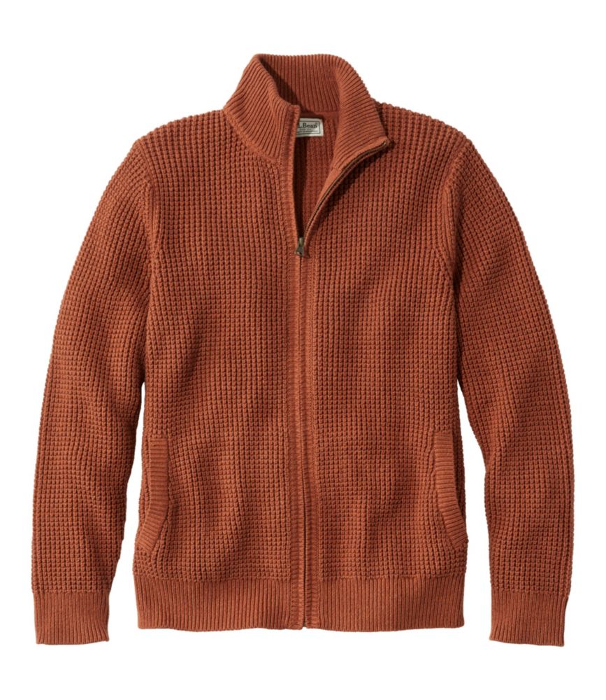Men's Organic Cotton Waffle Sweater