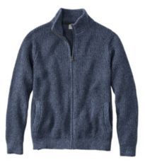 Men s Bean s Heritage Soft Cotton Fisherman Sweater Button Mock Sweaters at L.L.Bean