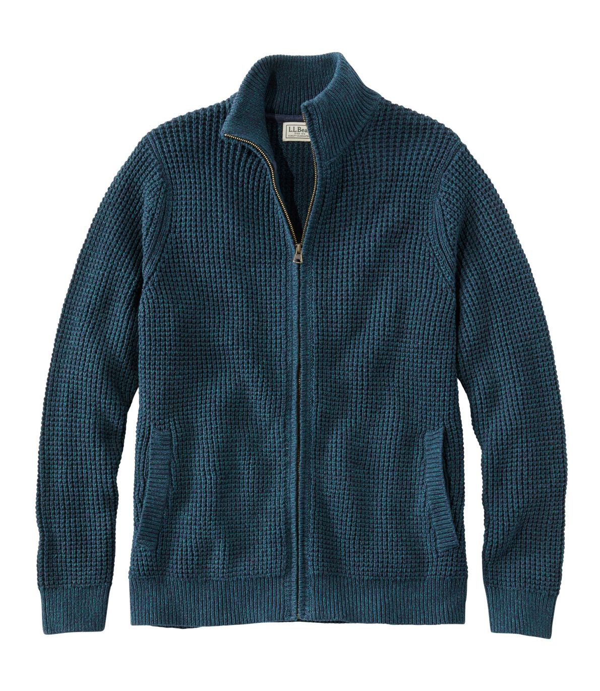 Men's Organic Cotton Sweater, Full Zip at L.L. Bean
