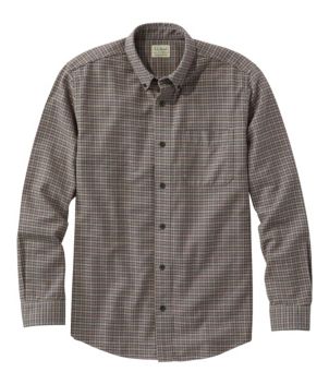 Men's Wicked Good Flannel Shirt, Slightly Fitted, Houndstooth