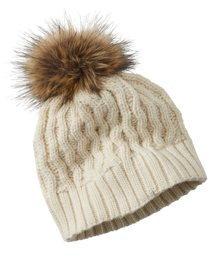 Kids’ Cozy Cable Pom Hat | Accessories at L.L.Bean