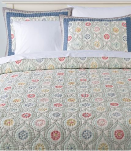 Botanical Border Quilt | King