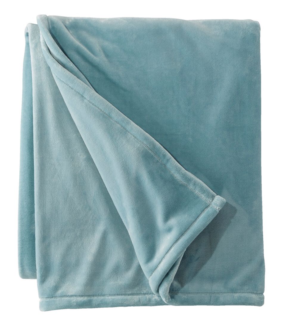 Plush Fleece Blanket - Lime Green —