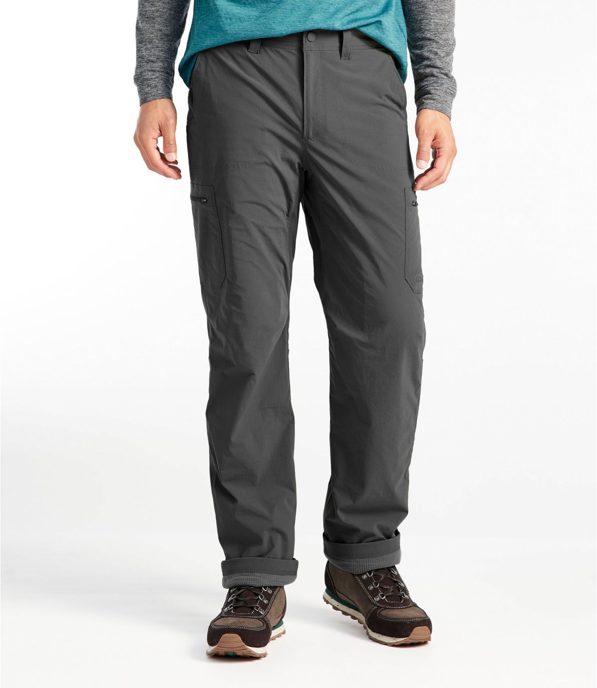 Men's Cresta Hiking Pants, FleeceLined at L.L. Bean