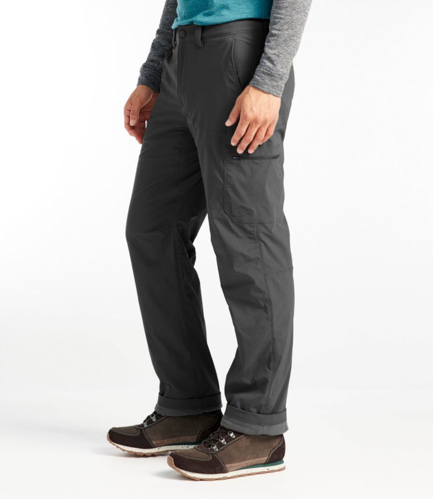 big mens fleece lined pants