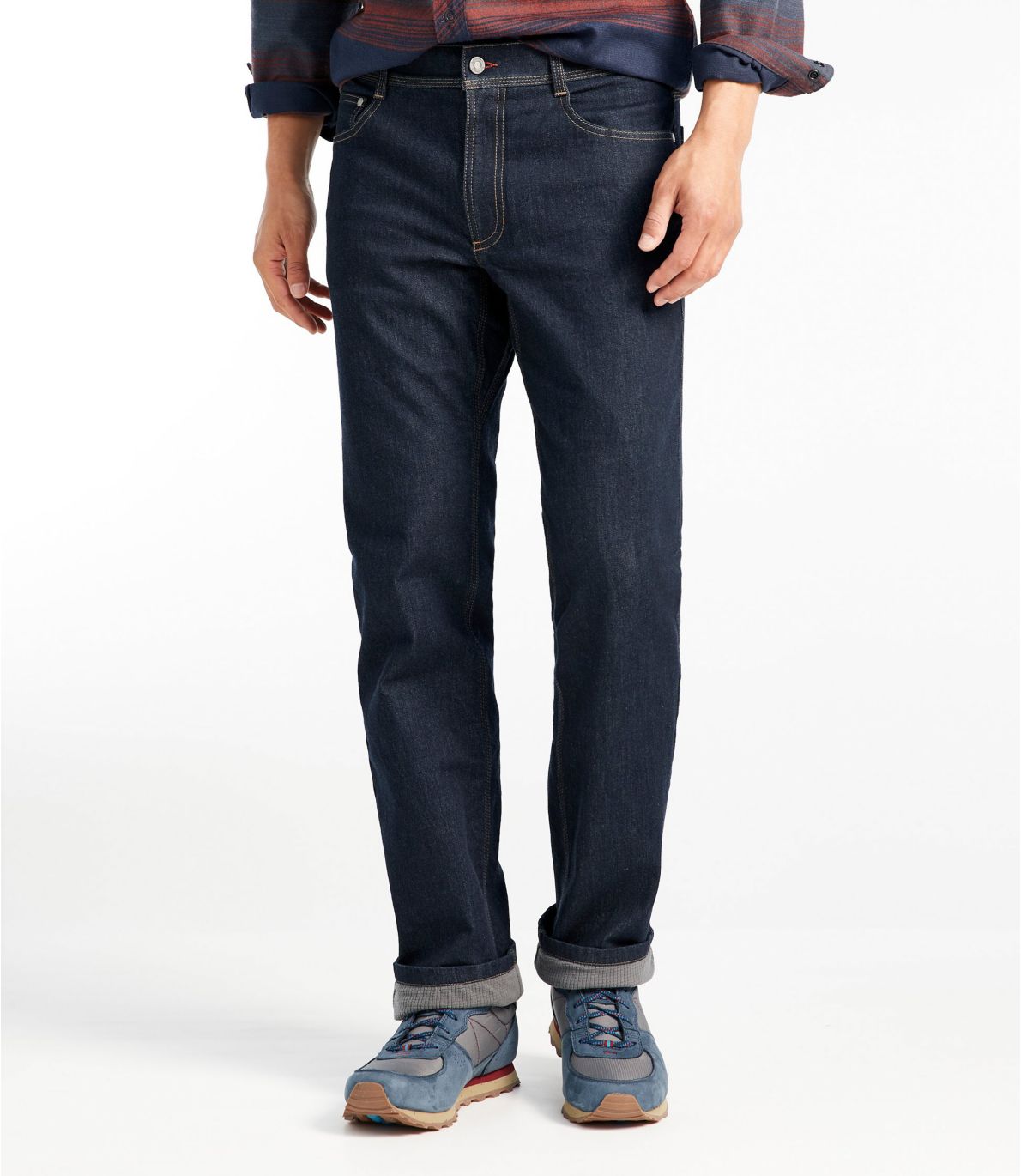 Men's Mountain Town Cordura Jeans, Fleece-Lined