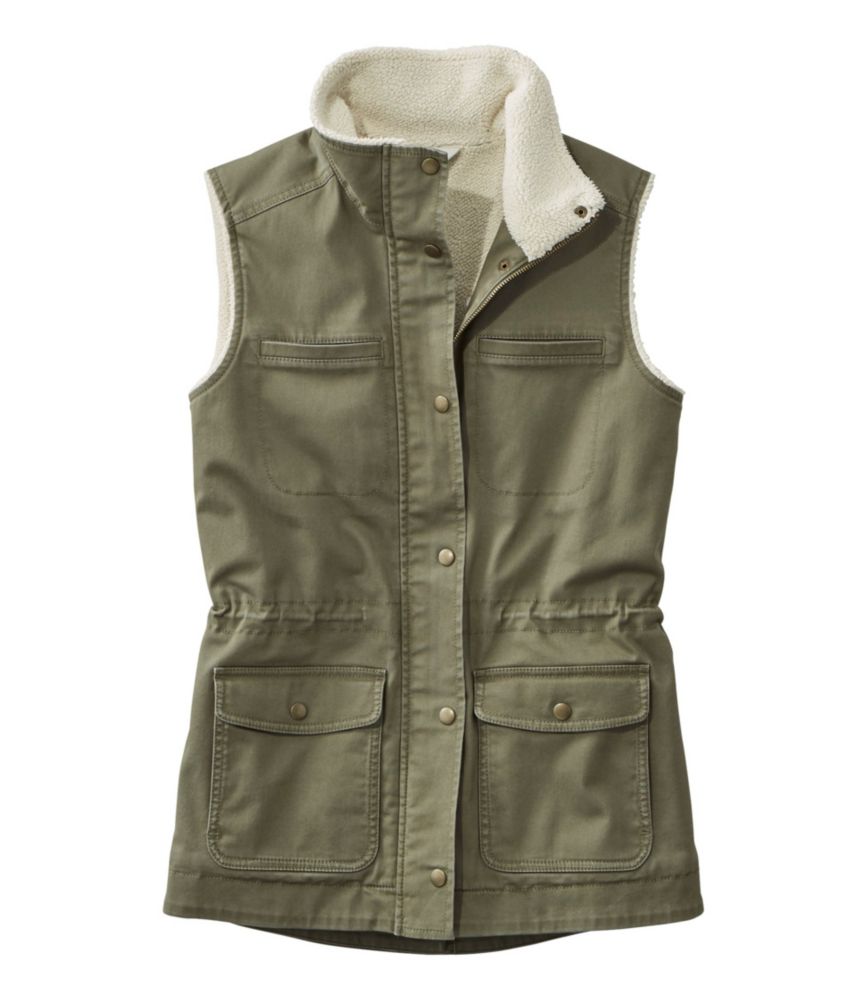 Women's Classic Utility Vest, SherpaLined Women's at L.L.Bean