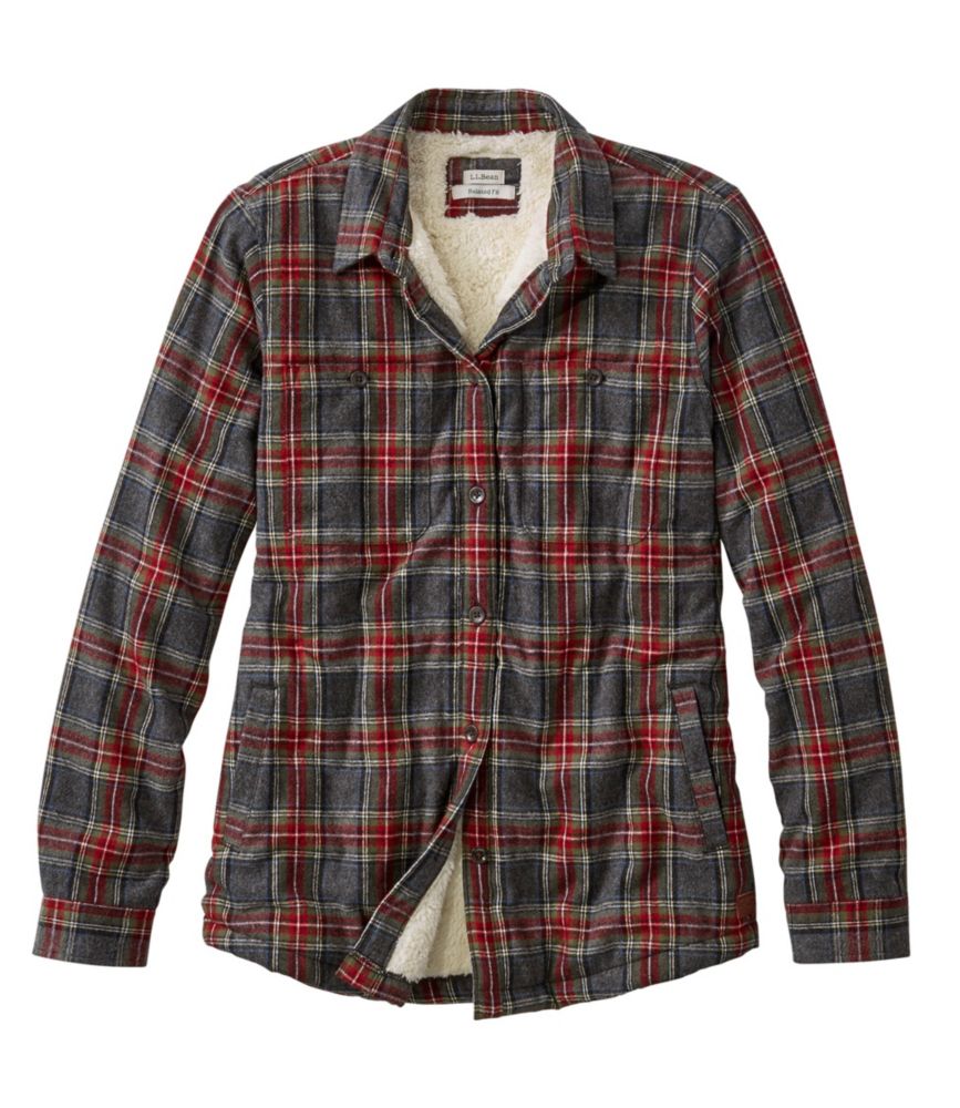 fleece lined flannel hoodie women's