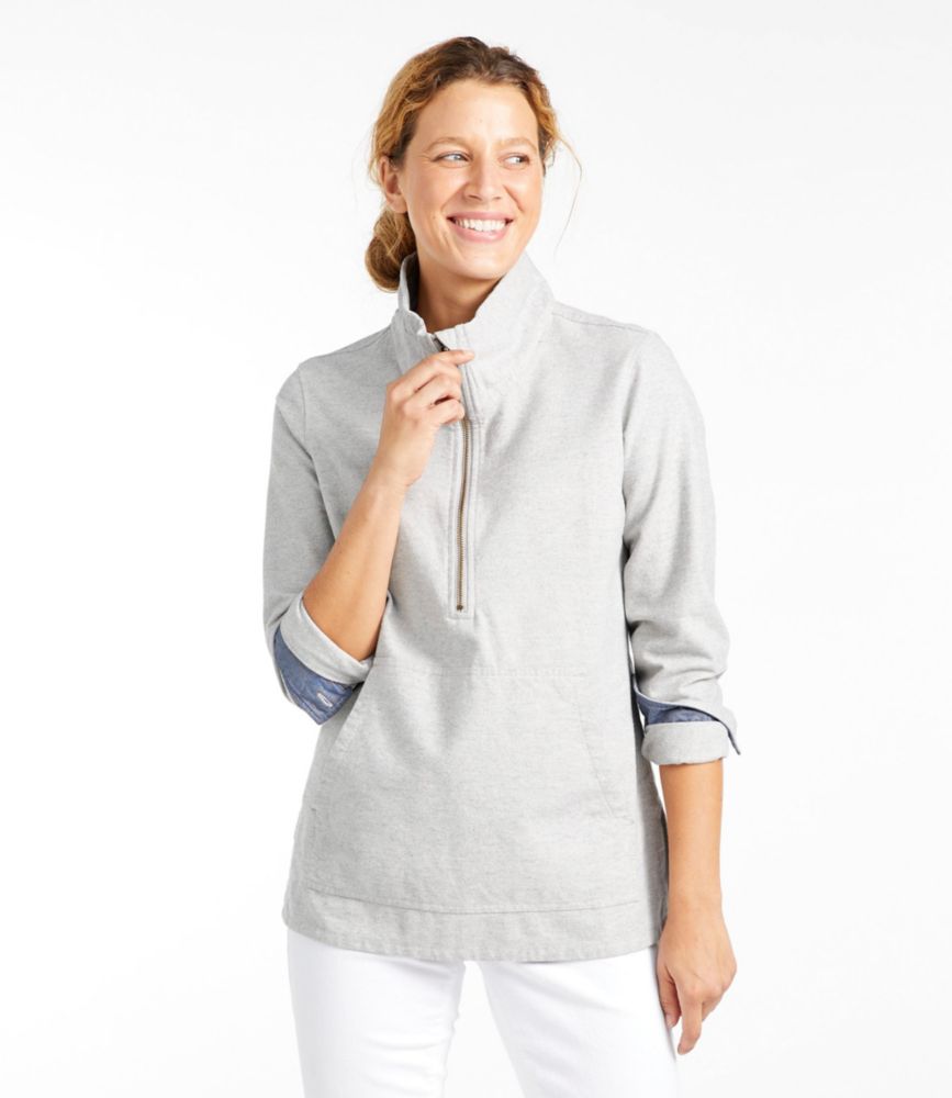 ll bean half zip pullover