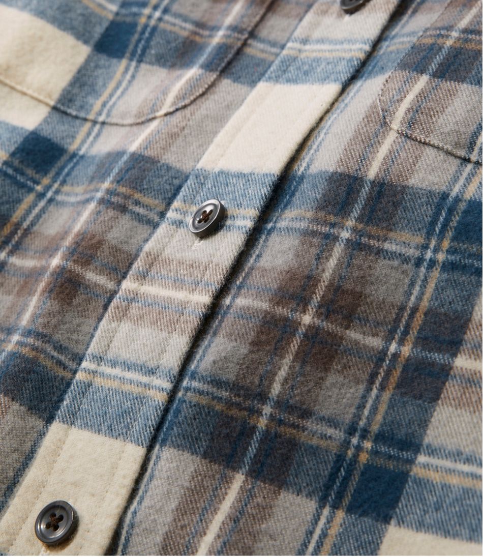Women's Scotch Plaid Flannel Shirt, Tunic | Shirts & Button-Downs at L ...
