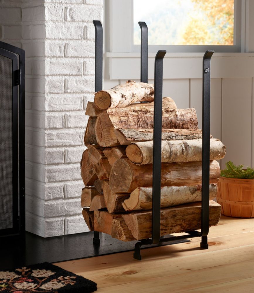 Hearthside Log Holder | Fireplace u0026 Hearth at L.L.Bean