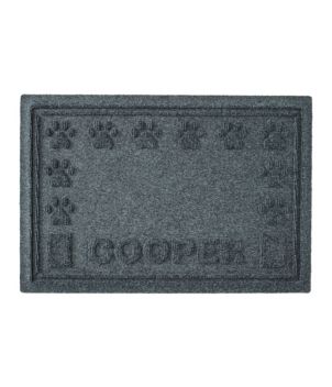 Recycled Waterhog Dog Placemat, Personalized