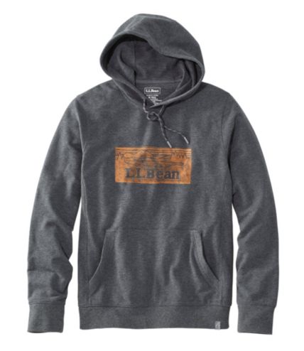 Men's Bean's Comfort Camp Hoodie, Graphic