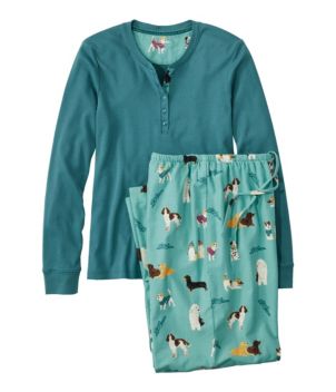 Women's Cozy PJ Set, Print