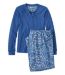 Color Option: Deep Blue Snowflake, $69.95