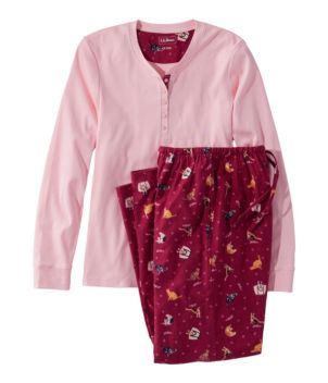 Women's Cozy PJ Set, Print
