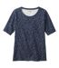 Color Option: Classic Navy Organic Dot, $29.95