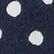 Classic Navy Organic Dot