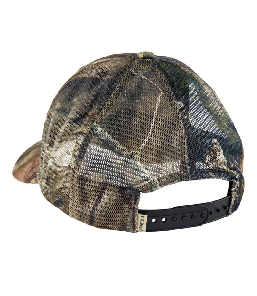 Adults' L.L.Bean Camouflage Trucker Hat, Mossy Oak Country, small image number 2