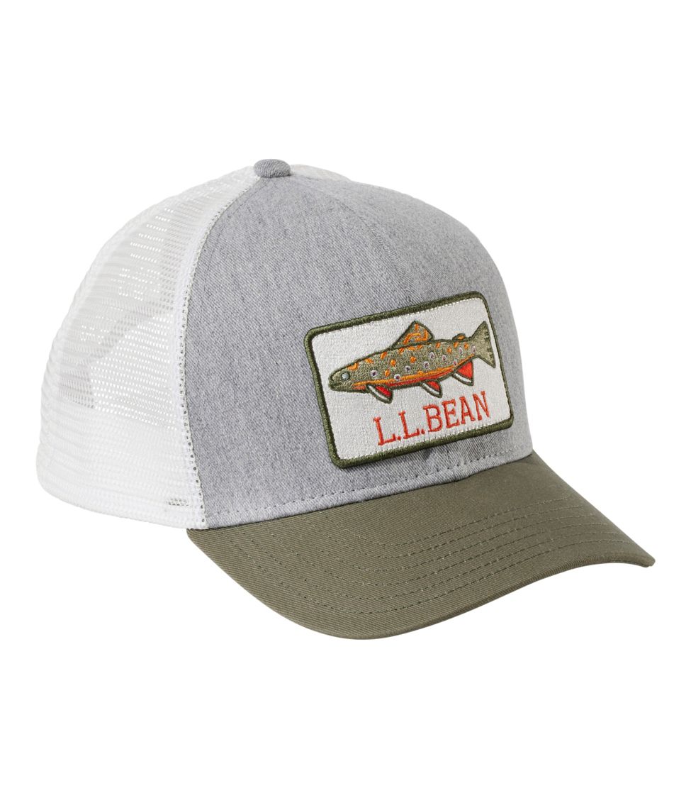 Adults' L.L.Bean Hunt Fish Trucker Hat at L.L. Bean