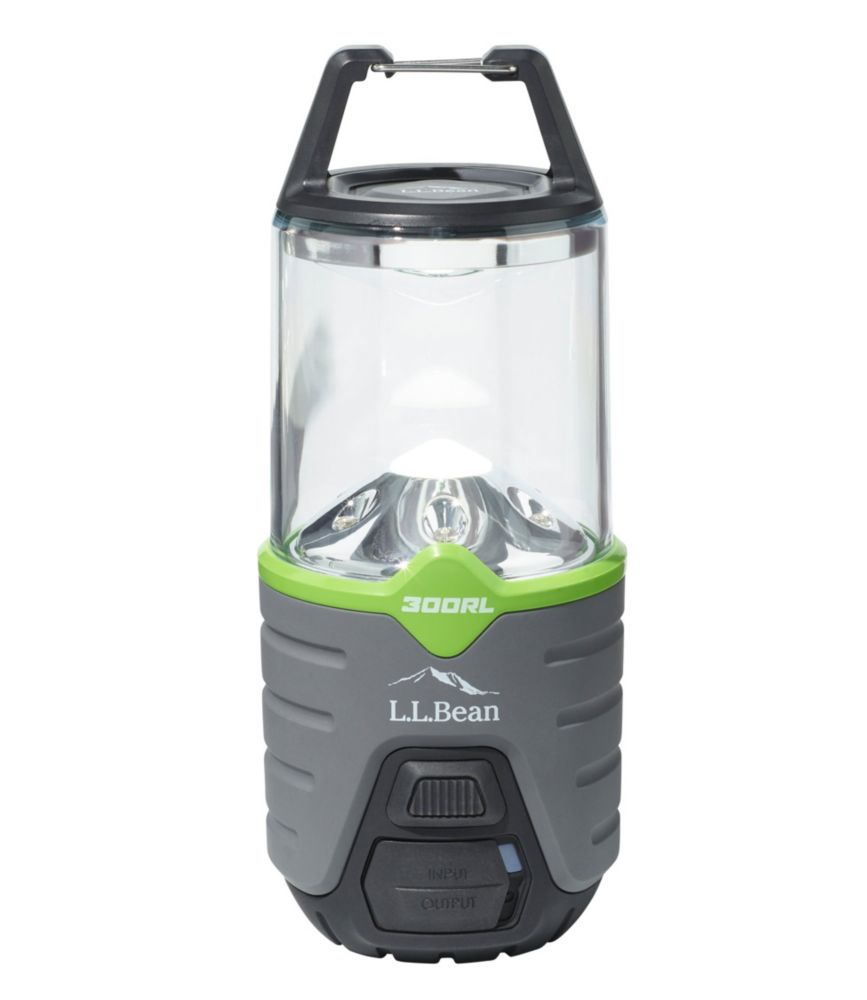 L.L.Bean Trailblazer 300 Rechargeable Lantern Black/Gray