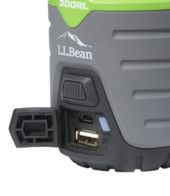 L.L.Bean Trailblazer 300 Rechargeable Lantern Black/Gray