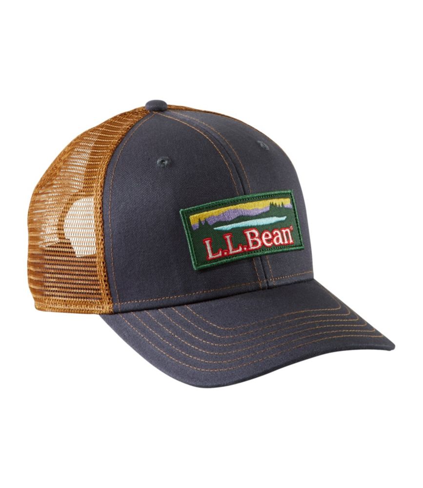 Adults' L.L.Bean Katahdin Trucker Hat, Gunmetal Gray, small image number 1