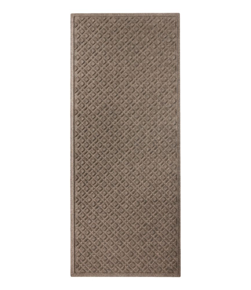 Heavyweight Recycled Waterhog Mat, Runner, Plaid