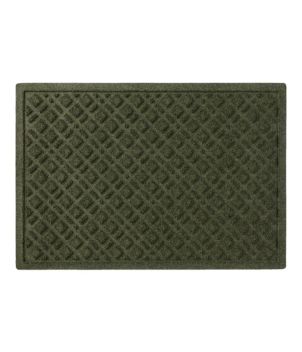 Heavyweight Recycled Waterhog Doormat, Plaid