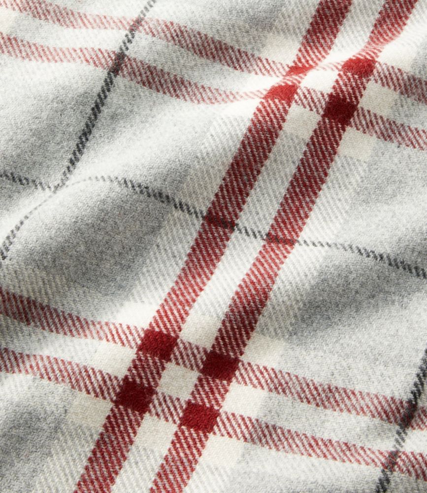 Washable Wool Blanket, Plaid