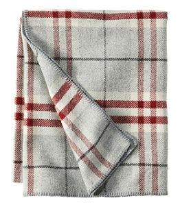 Washable Wool Blanket, Plaid
