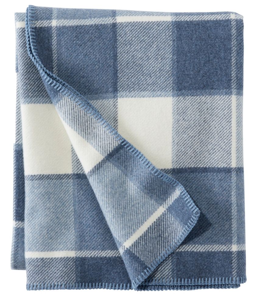 plaid wool blanket