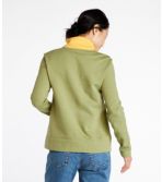 Women's Signature Organic Sweatshirt, Anorak Colorblock