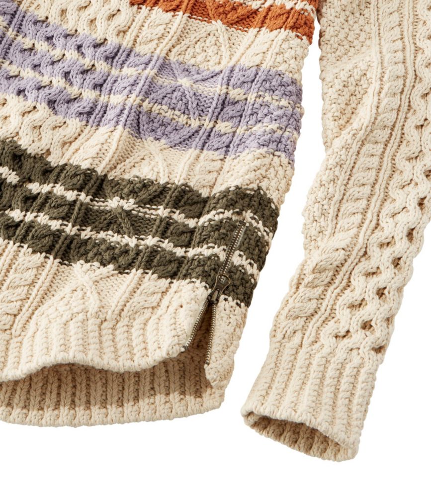 LOTAN SWEATER, PINK MUSE TIDEPOOL STRIPE