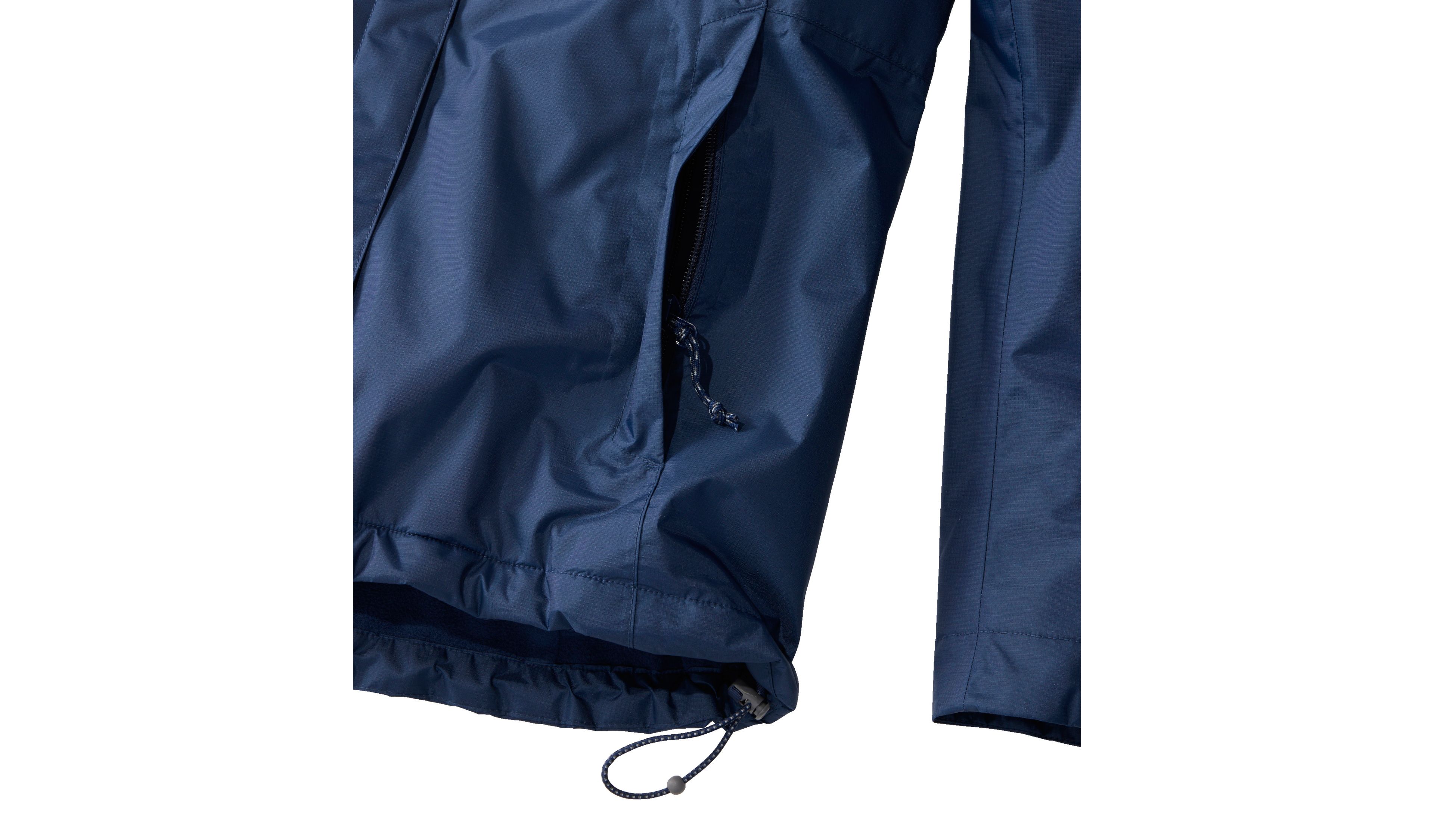 Women's Trail Model Rain Jacket, Fleece-Lined