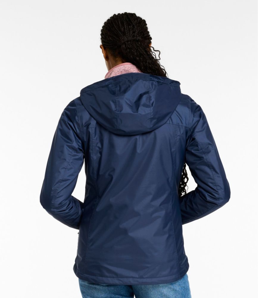 Women's Trail Model Rain Jacket, Fleece-Lined