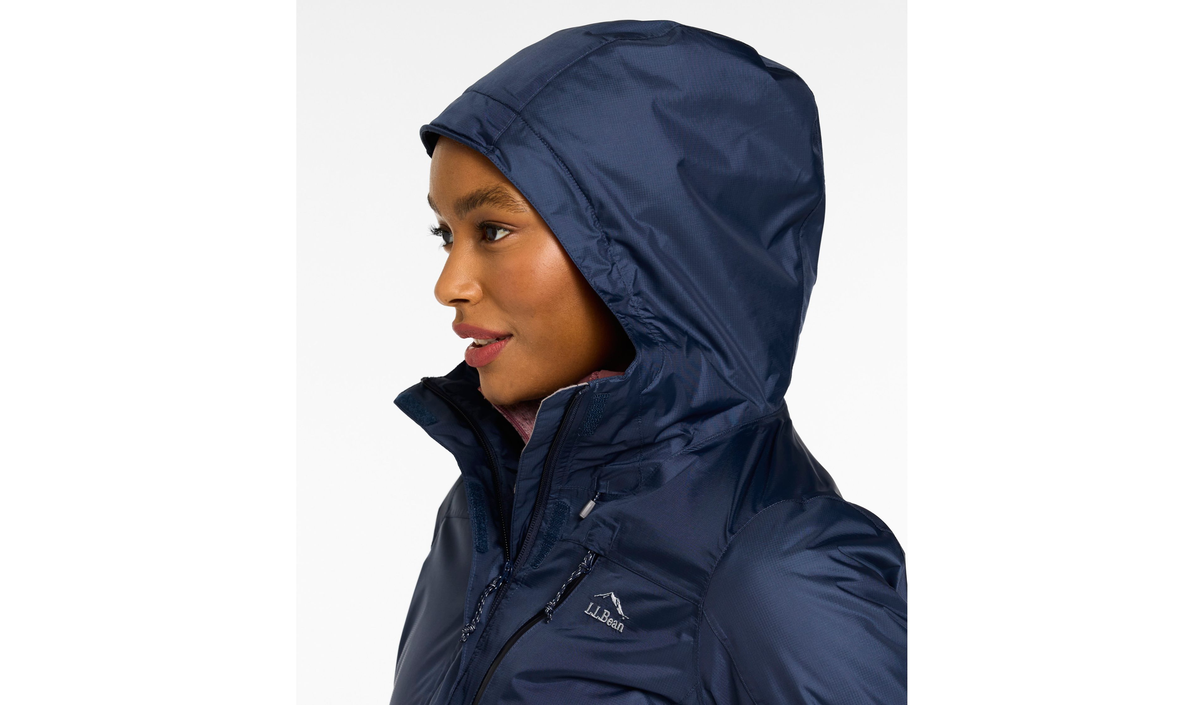 Women's Trail Model Rain Jacket, Fleece-Lined