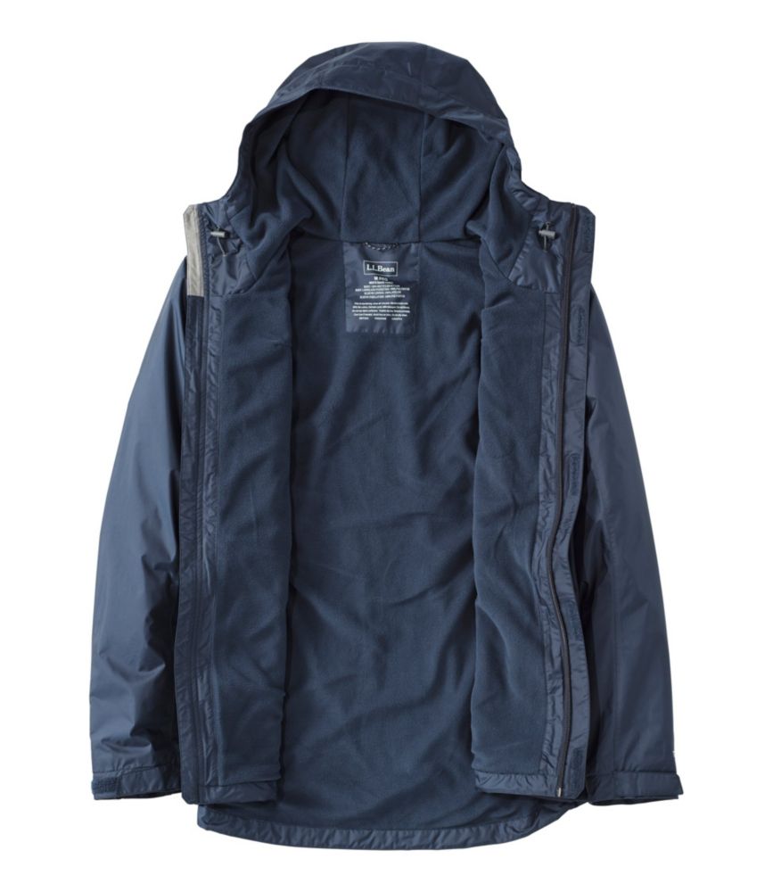 lined rain jacket