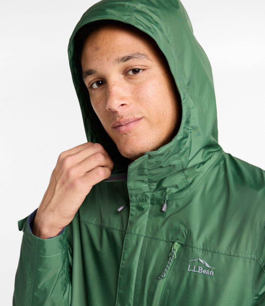 Men's Trail Model Rain Jacket, FleeceLined Men's at L.L.Bean